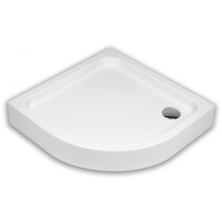 SCHEDPOL GRANDO PLUS Brodzik półokrągły 80cm R55, akrylowy 3.0128