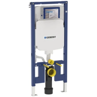 Geberit  Duofix do wiszących misek WC 114cm ze spłuczką podtynkową Sigma 8cm 111796001