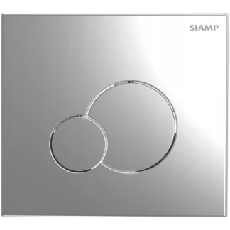 Przycisk spłukujący WC Cersanit AQUA Target Hero Siamp Globe CHROM  K97-494
